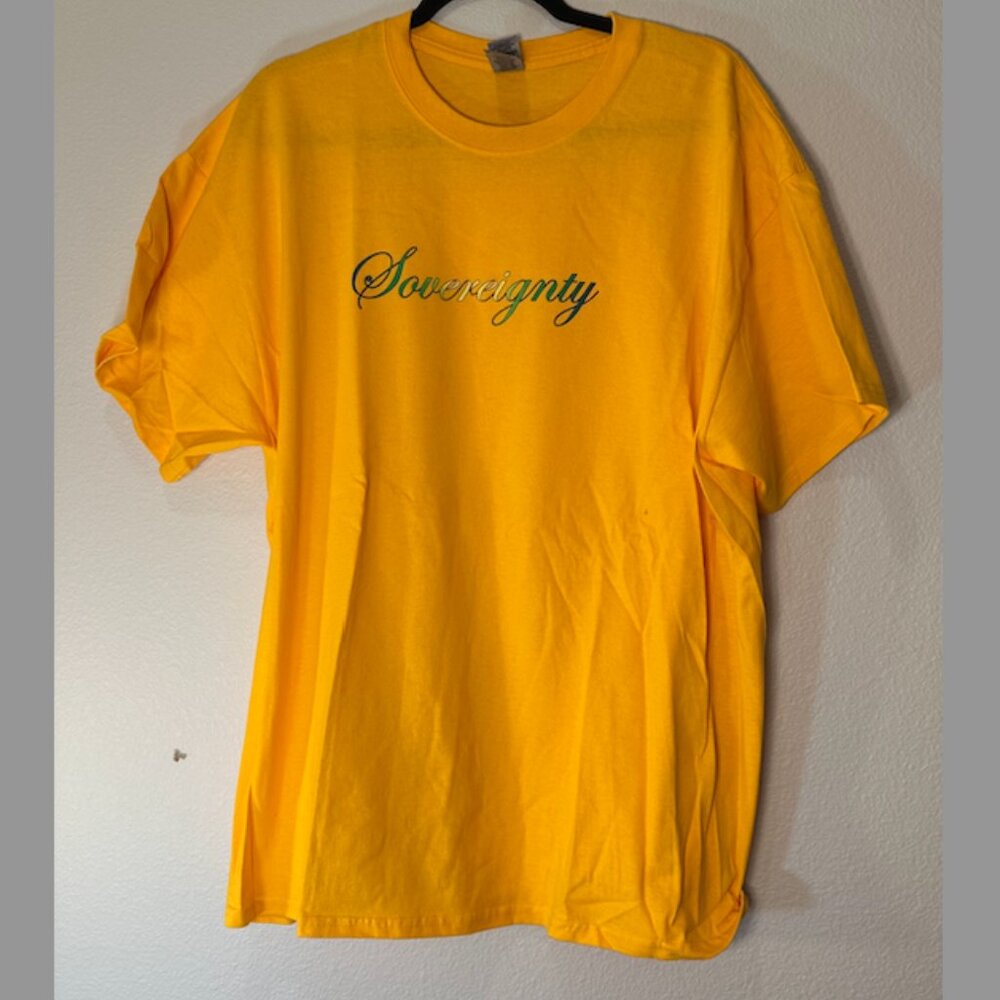 Sovereignty Shirt – Yellow